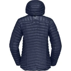 Norrona Plumífero Chaqueta Mujer - Trollveggen Superlight Down850 Hood - Indigo Night -Norrona norrona trollveggen superlight down850 hood jacket women indigo night 2 1258416