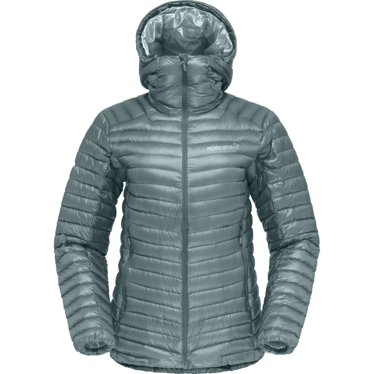 Norrona Plumífero Chaqueta Mujer - Trollveggen Superlight Down850 Hood - North Atlantic 2 Norrona Plumífero Chaqueta Mujer - Trollveggen Superlight Down850 Hood - North Atlantic - Imagen 2