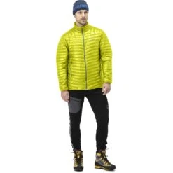 Norrona Plumífero Chaqueta Hombre - Trollveggen Superlight Down850 - Sulphur Spring -Norrona norrona trollveggen superlight down850 jacket men sulphur spring 3 1258454