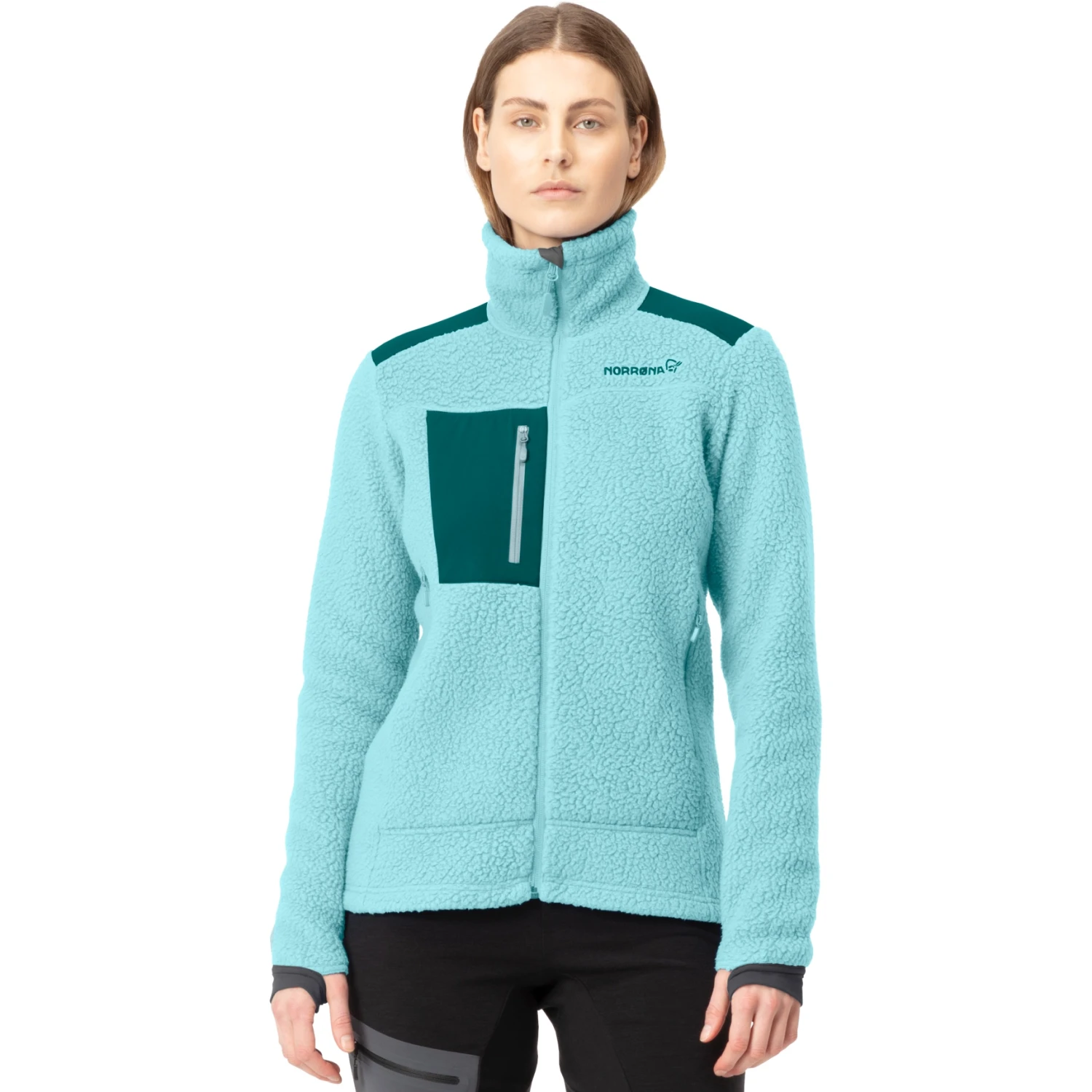 Norrona Chaqueta Mujer - Trollveggen Thermal Pro - Clearwater 1 Norrona Chaqueta Mujer - Trollveggen Thermal Pro - Clearwater