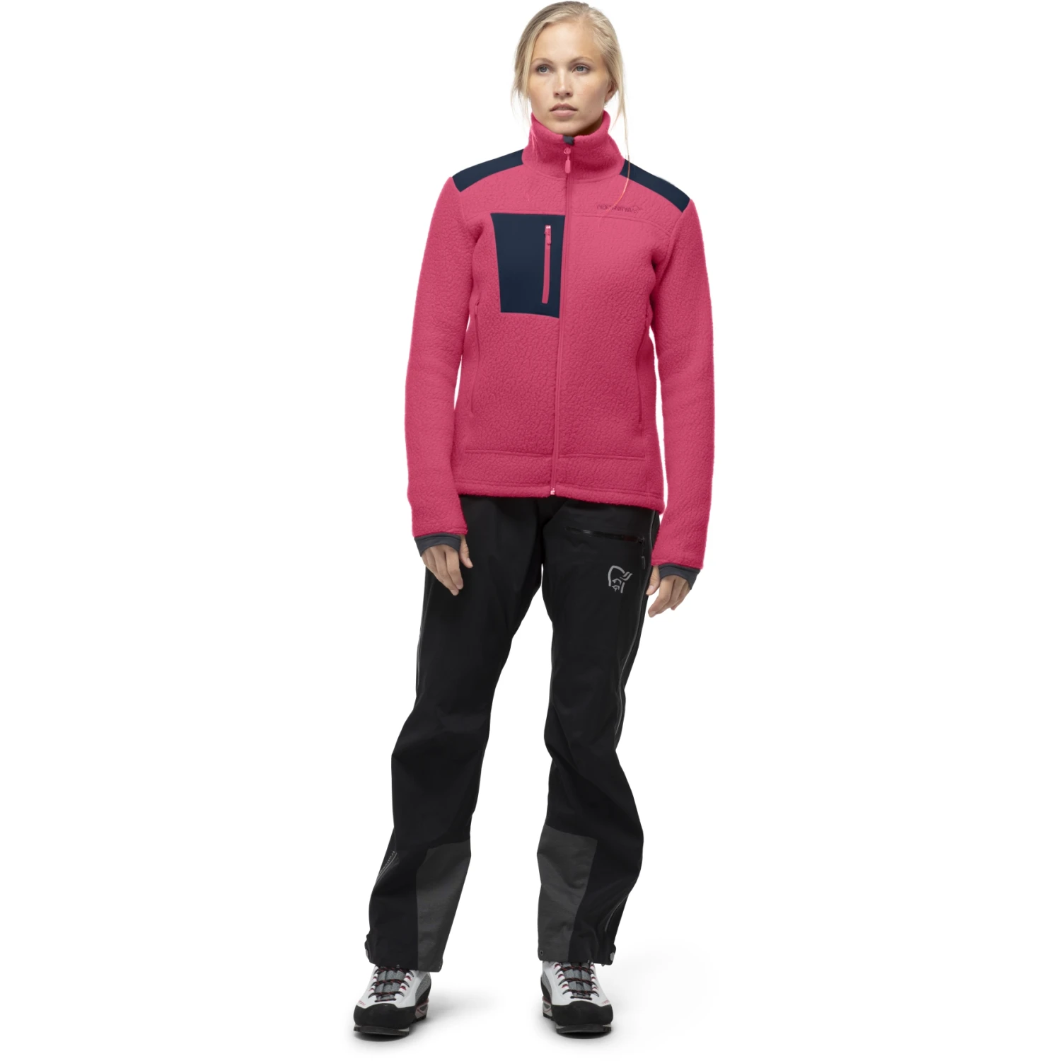 Norrona Chaqueta Mujer - Trollveggen Thermal Pro - Honeysuckle/Indigo Night 4 Norrona Chaqueta Mujer - Trollveggen Thermal Pro - Honeysuckle/Indigo Night - Imagen 4