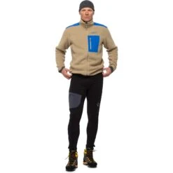 Norrona Mallas Hombre - Trollveggen Warmwool2 Stretch - Caviar -Norrona norrona trollveggen warmwool2 stretch tights men caviar 1 1519095