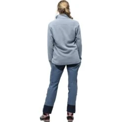 Norrona Unisex Suéter - Warm2 Halfzip - Blue Fog -Norrona norrona warm2 halfzip unisex pullover blue fog 4 1259059