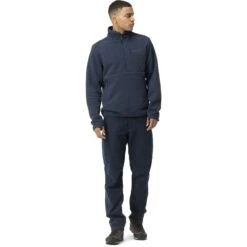 Norrona Unisex Suéter - Warm2 Halfzip - Indigo Night -Norrona norrona warm2 halfzip unisex pullover indigo night 2 1465437