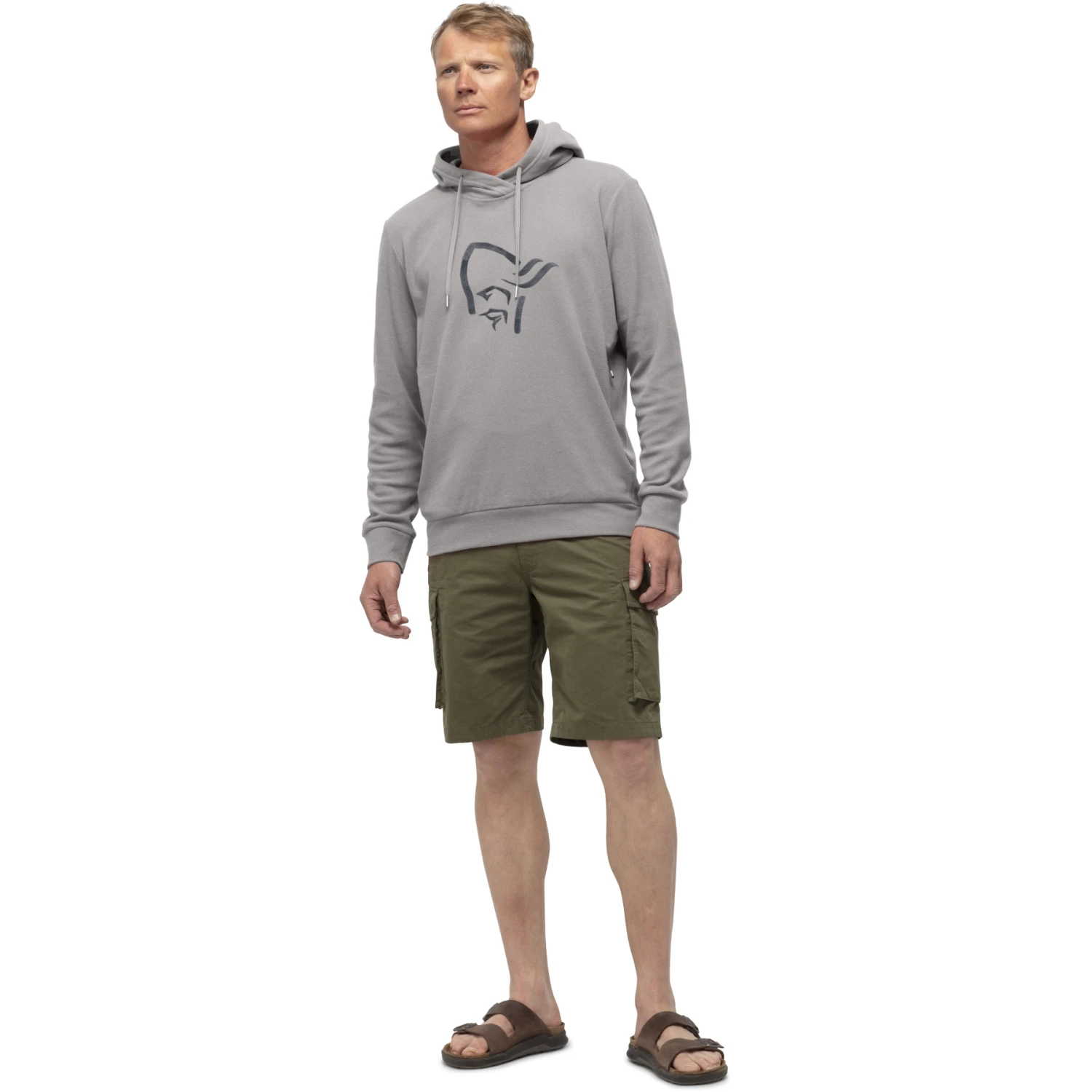 Norrona Sudadera Con Capucha Para Hombre - Warm2 Hood - Drizzle 4 Norrona Sudadera Con Capucha Para Hombre - Warm2 Hood - Drizzle - Imagen 4