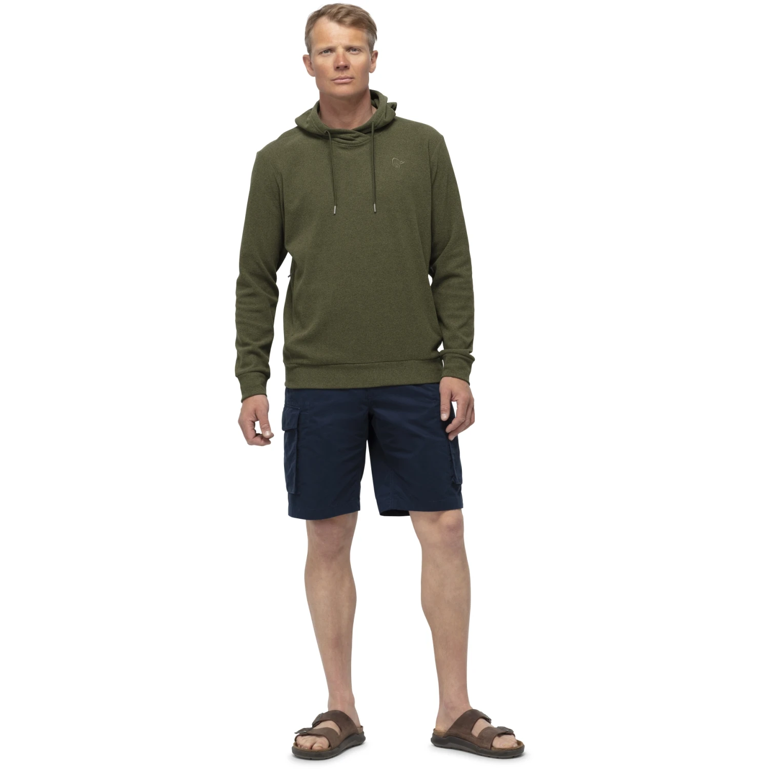 Norrona Sudadera Con Capucha Para Hombre - Warm2 Hood - Olive Night 4 Norrona Sudadera Con Capucha Para Hombre - Warm2 Hood - Olive Night - Imagen 4