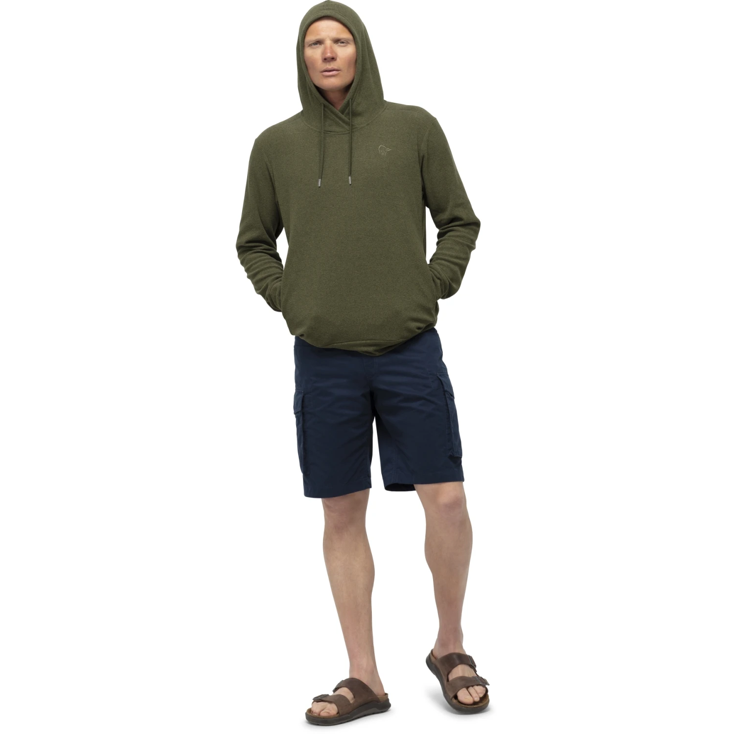 Norrona Sudadera Con Capucha Para Hombre - Warm2 Hood - Olive Night 7 Norrona Sudadera Con Capucha Para Hombre - Warm2 Hood - Olive Night - Imagen 7