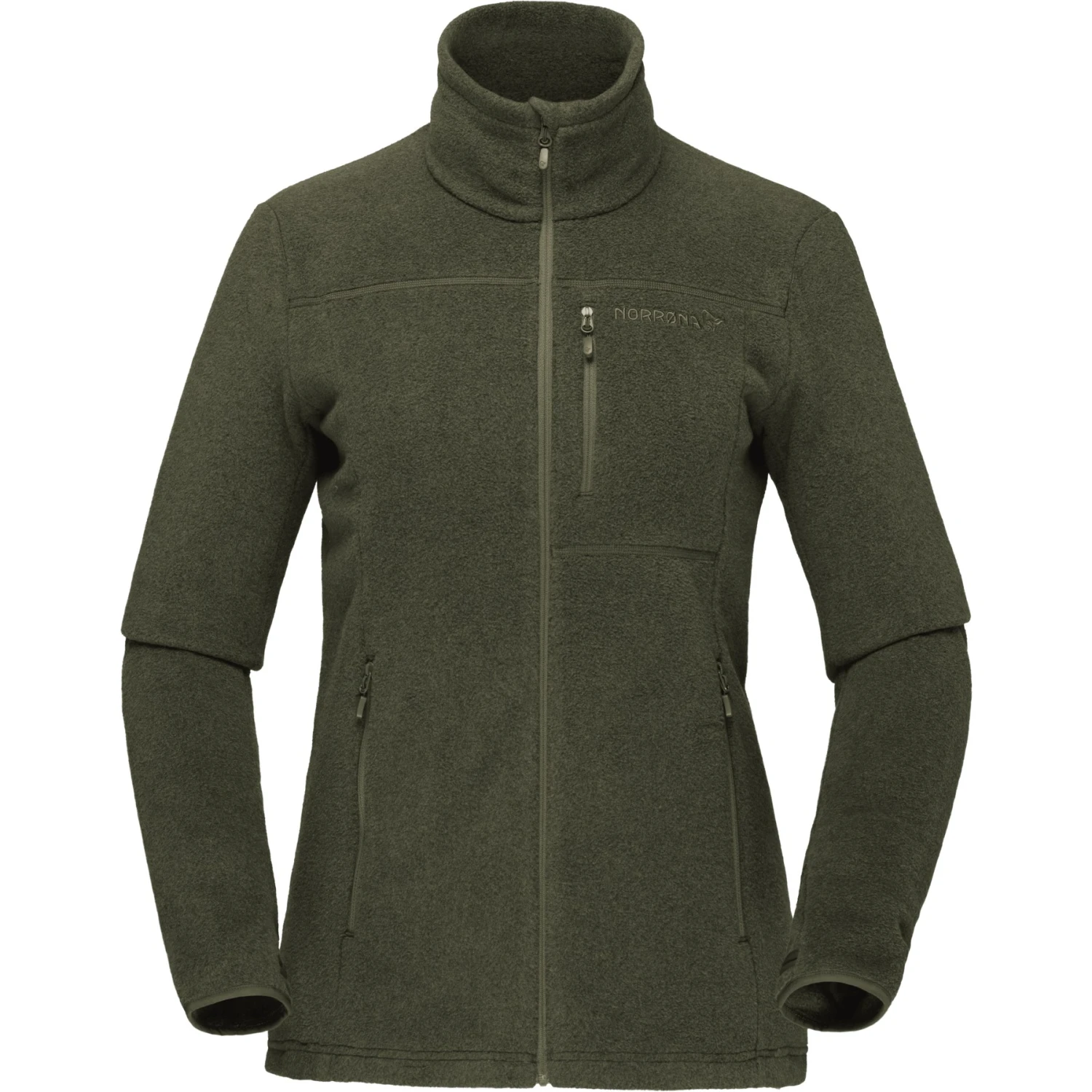 Norrona Chaqueta Mujer - Warm2 - Olive Night 2 Norrona Chaqueta Mujer - Warm2 - Olive Night - Imagen 2