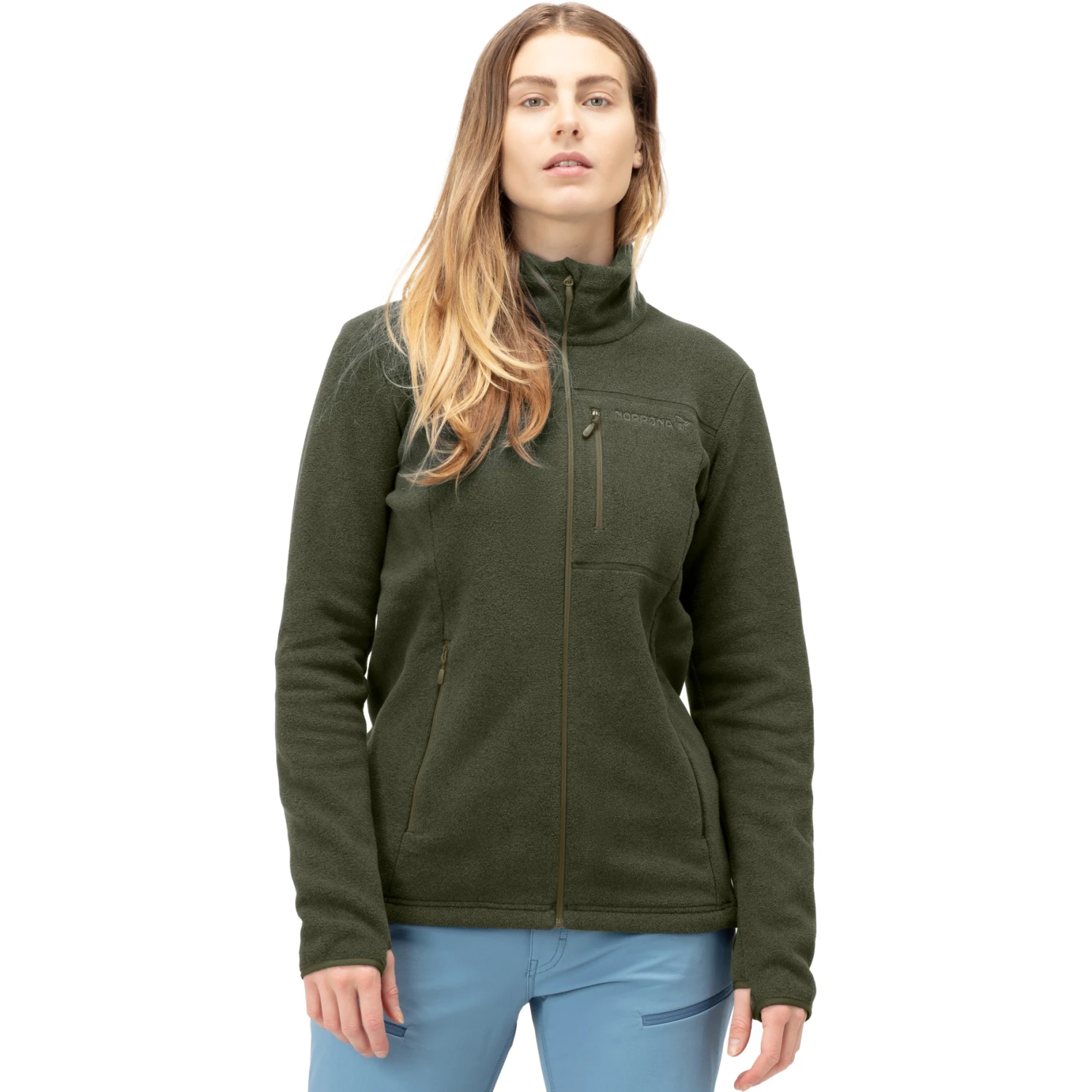 Norrona Chaqueta Mujer - Warm2 - Olive Night 1 Norrona Chaqueta Mujer - Warm2 - Olive Night