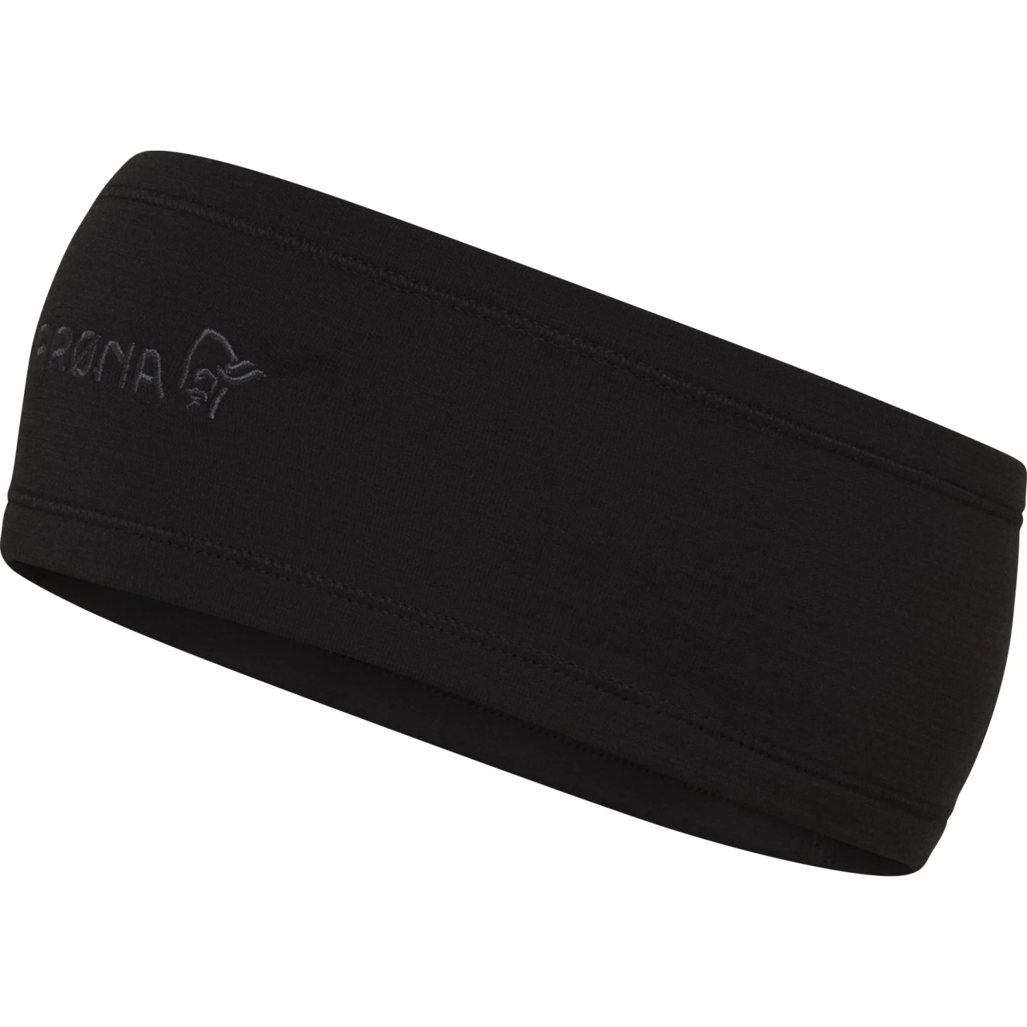 Norrona Cinta Cabeza - Warmwool2 - Caviar 1 Norrona Cinta Cabeza - Warmwool2 - Caviar